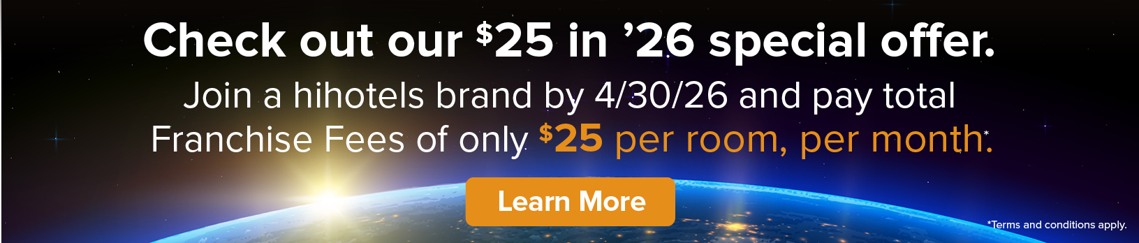 1. $25 room homepg. banner exp. 4-30-26